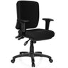 Black Professional Office Chair ZENIT BASE with armrests and caster base by hjh OFFICE